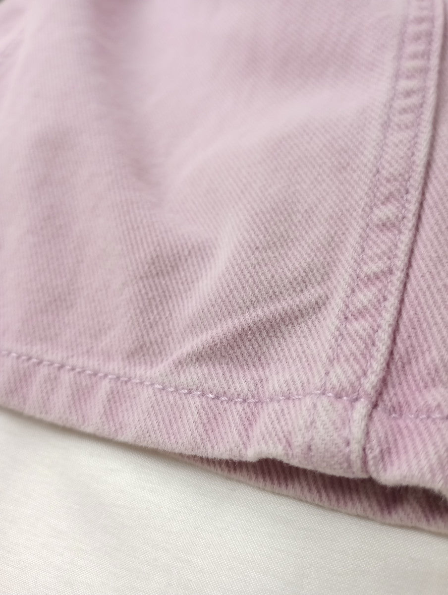 tumugu: ツムグ  コットン ツイル  パンツ  ワイド  ピンク  F 【中古】