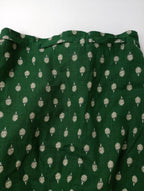 R&D.M.Co- オールドマンズテーラー ARTICHOKE  STRING  SKIRT アーティチョーク スカート グリーン【中古】