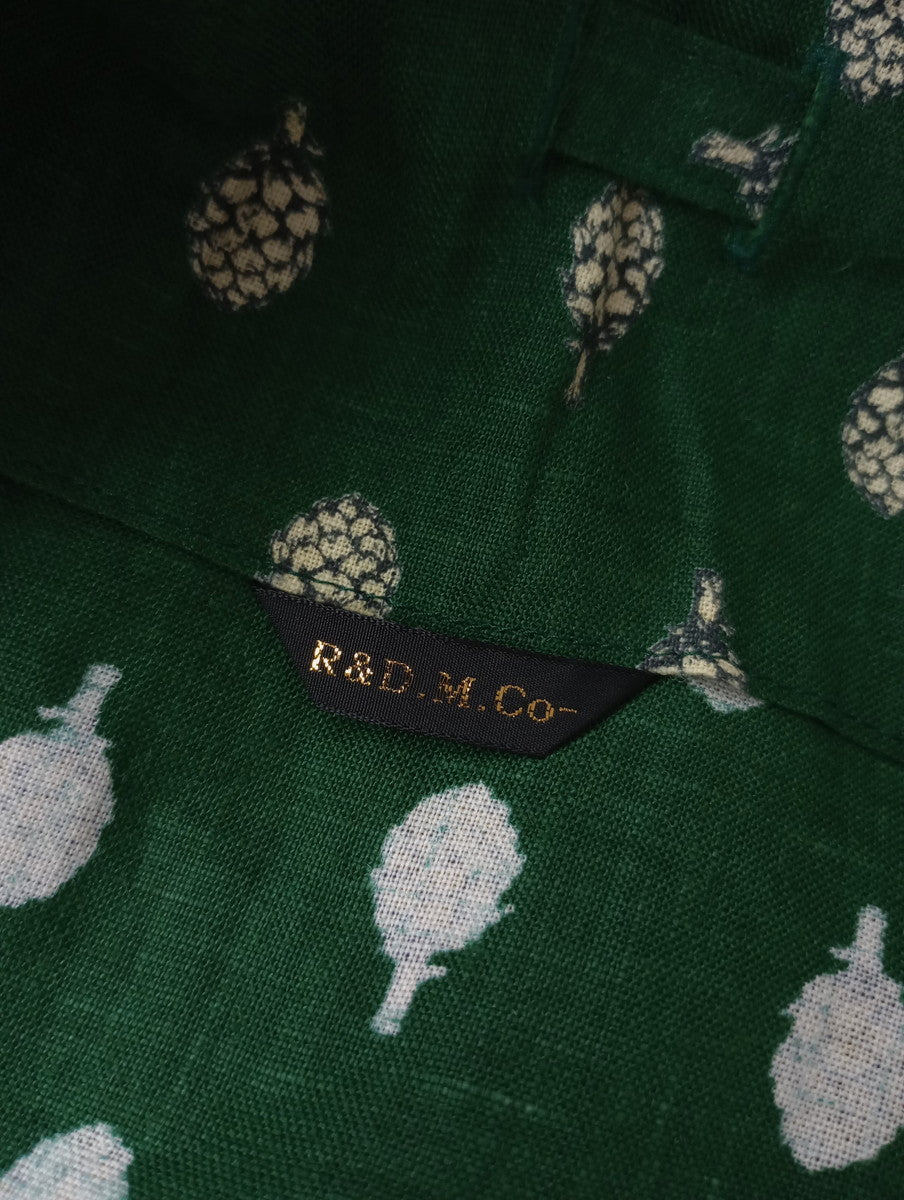 R&D.M.Co- オールドマンズテーラー ARTICHOKE  STRING  SKIRT アーティチョーク スカート グリーン【中古】