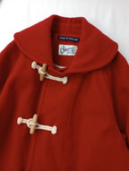 CHARPENTIER DE VAISSEAU シャルパンテイエ ドゥ ヴェッソ London Tradition Trisha Shawl Short Coat ダッフル ショート コート 赤 1(14M＋1071)【中古】
