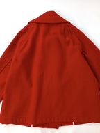 CHARPENTIER DE VAISSEAU シャルパンテイエ ドゥ ヴェッソ London Tradition Trisha Shawl Short Coat ダッフル ショート コート 赤 1(14M＋1071)【中古】