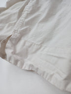 MHL.  エムエイチエル  マーガレットハウエル  COTTON RAMIE POPLIN SHIRT コットン ラミー ポプリン シャツ ブラウス 2  アイボリー 【中古】