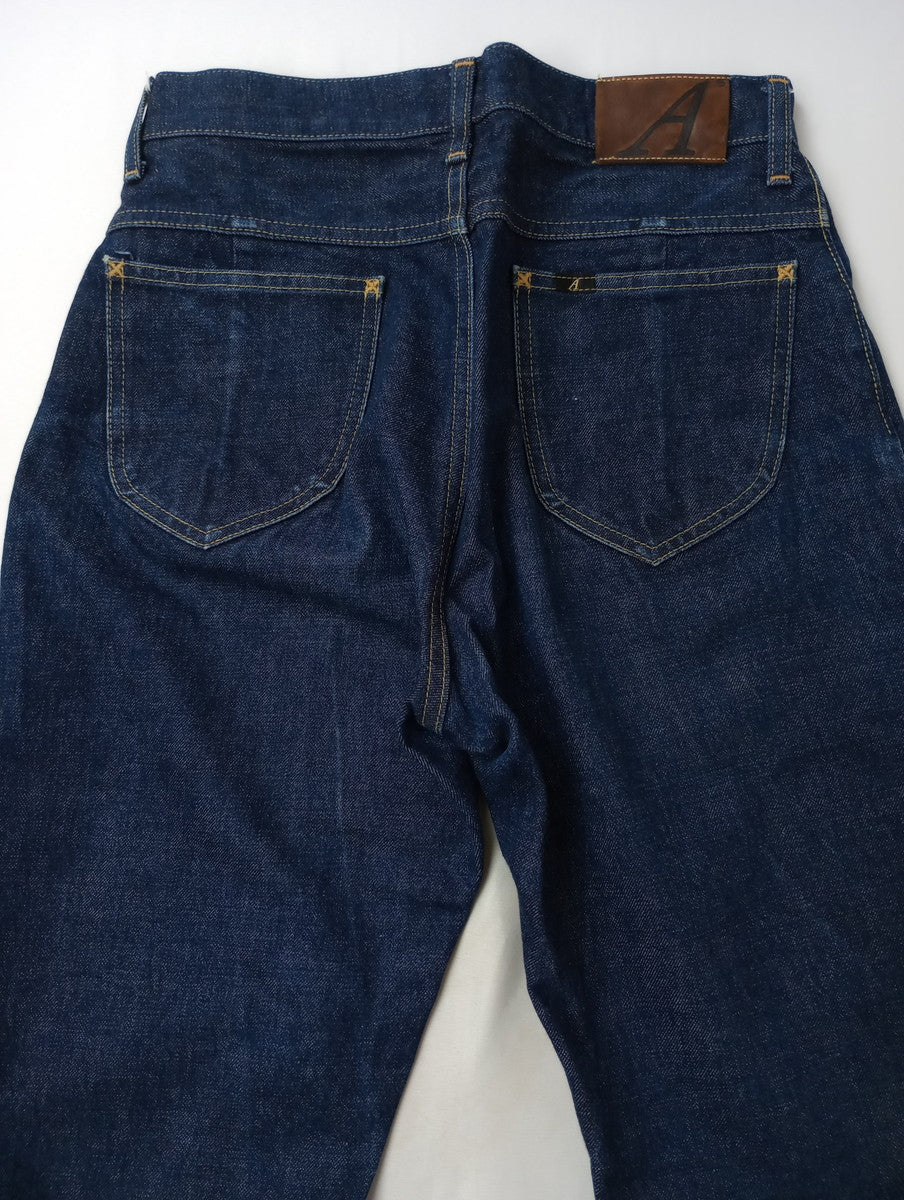 ANATOMICA アナトミカ 618 MARILYN 2 マリリン2 デニム パンツ ネイビー  ブルー  28 【中古】