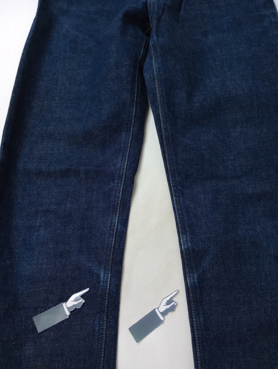 ANATOMICA アナトミカ 618 MARILYN 2 マリリン2 デニム パンツ ネイビー  ブルー  28 【中古】