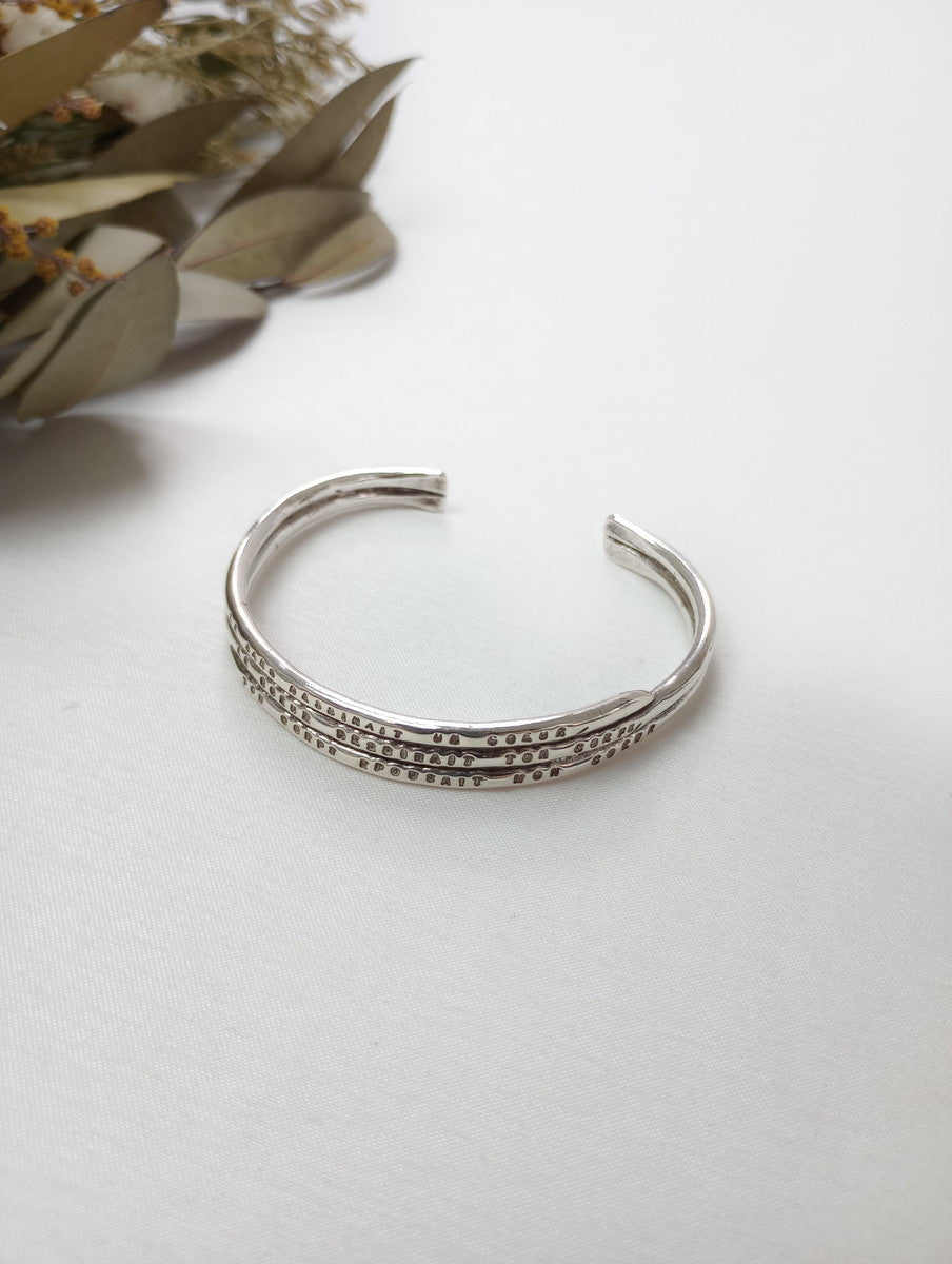 SERGE THORAVAL セルジュ・トラヴァル バングル ブレスレット シルバー 【中古】