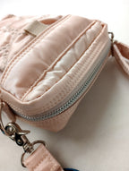 mina perhonen × PORTER ミナペルホネン ポーター tambourine VERTICALSHOULDERBAG タンバリンショルダーバッグ ピンク 【中古】