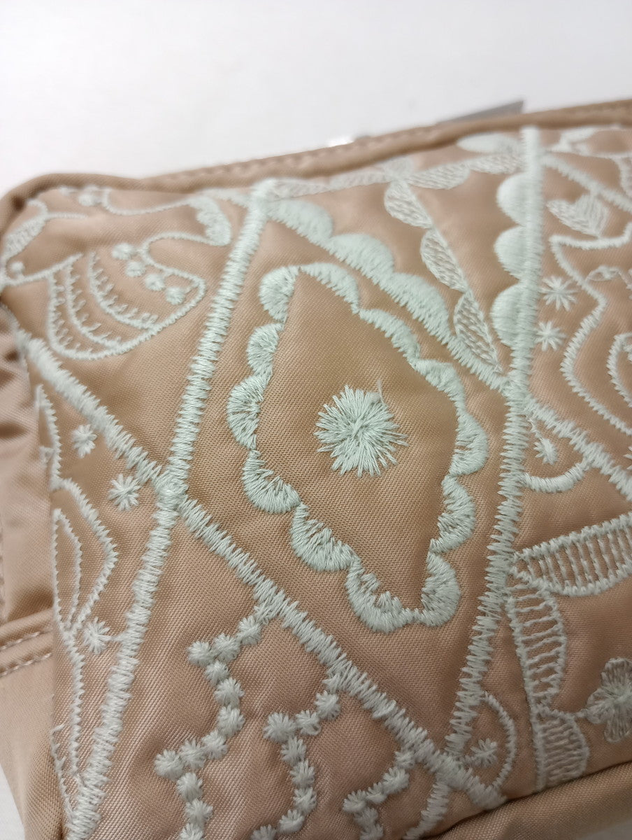 mina perhonen × PORTER ミナペルホネン ポーター symphony  POUCH  シンフォニー ポーチ ベージュ【中古】