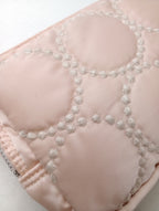 mina perhonen × PORTER ミナペルホネン ポーター tambourine POUCH タンバリン ポーチ ピンク 【中古】