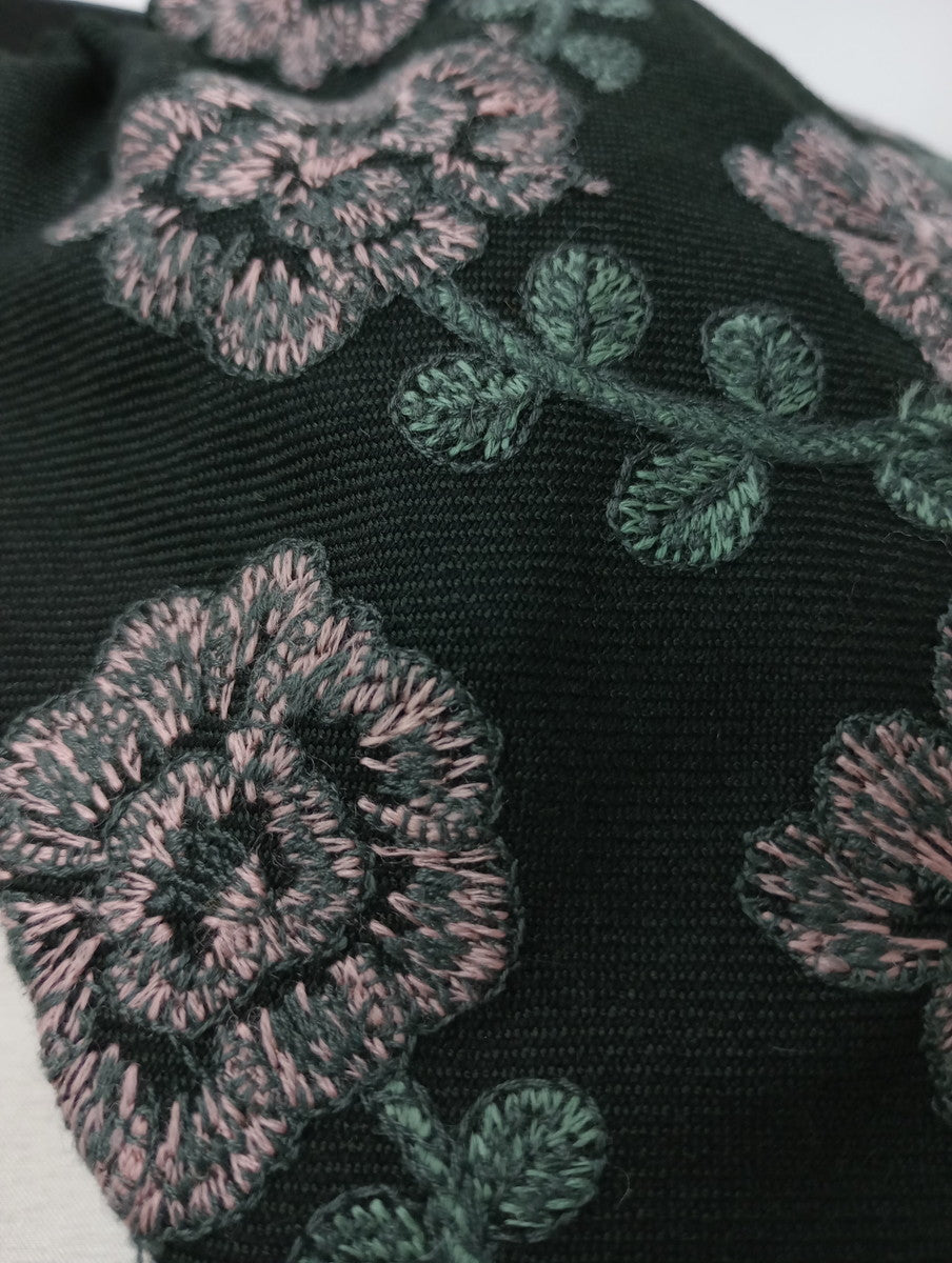 mina perhonen   ミナペルホネン  yula drop bag  巾着  バッグ 【中古】
