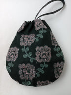 mina perhonen   ミナペルホネン  yula drop bag  巾着  バッグ 【中古】