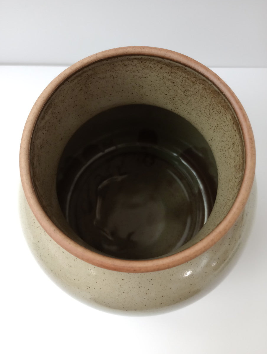 Republic of Fritz Hansen リパブリック オブ フリッツ ハンセンJar Vase Cecilie Manz フラワーベース  花瓶 カーキがかったグレージュ 【中古】