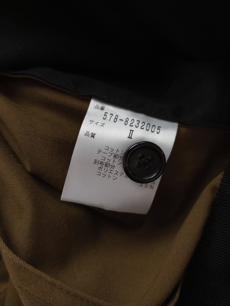 MARGARET HOWELL マーガレット・ハウエル HIGH DENSE COTTON TWILL SKIRT コットン 綿 100％ ツイル スカート カーキ 2 【中古】