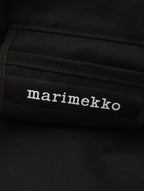 marimekko マリメッコ Unikko Torna Wx トートバッグ ウニッコ 花柄  白黒 【中古】