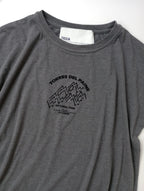TICCA ティッカ フレンチ Tシャツ カットソー  トップス   グレー (18M＋3538) 【中古】