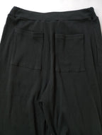 TICCA ティッカ スビンコットンリブパンツ  墨黒 F  【中古】