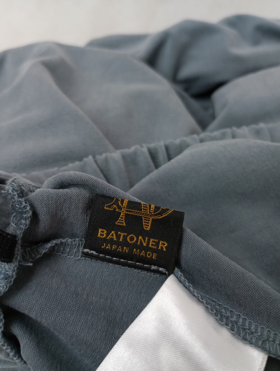 BATONER バトナー BEMBERG SKIRT フレアー ロング スカート グレー 2 【中古】
