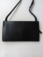 R&D.M.Co- オールドマンズテーラー ウォレット レザー ショルダーバッグ 財布 黒 ブラック 【中古】