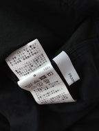FRAMeWORK フレームワーク コンパクトウェザーサロペット オールインワン 黒 ブラック 38 【中古】