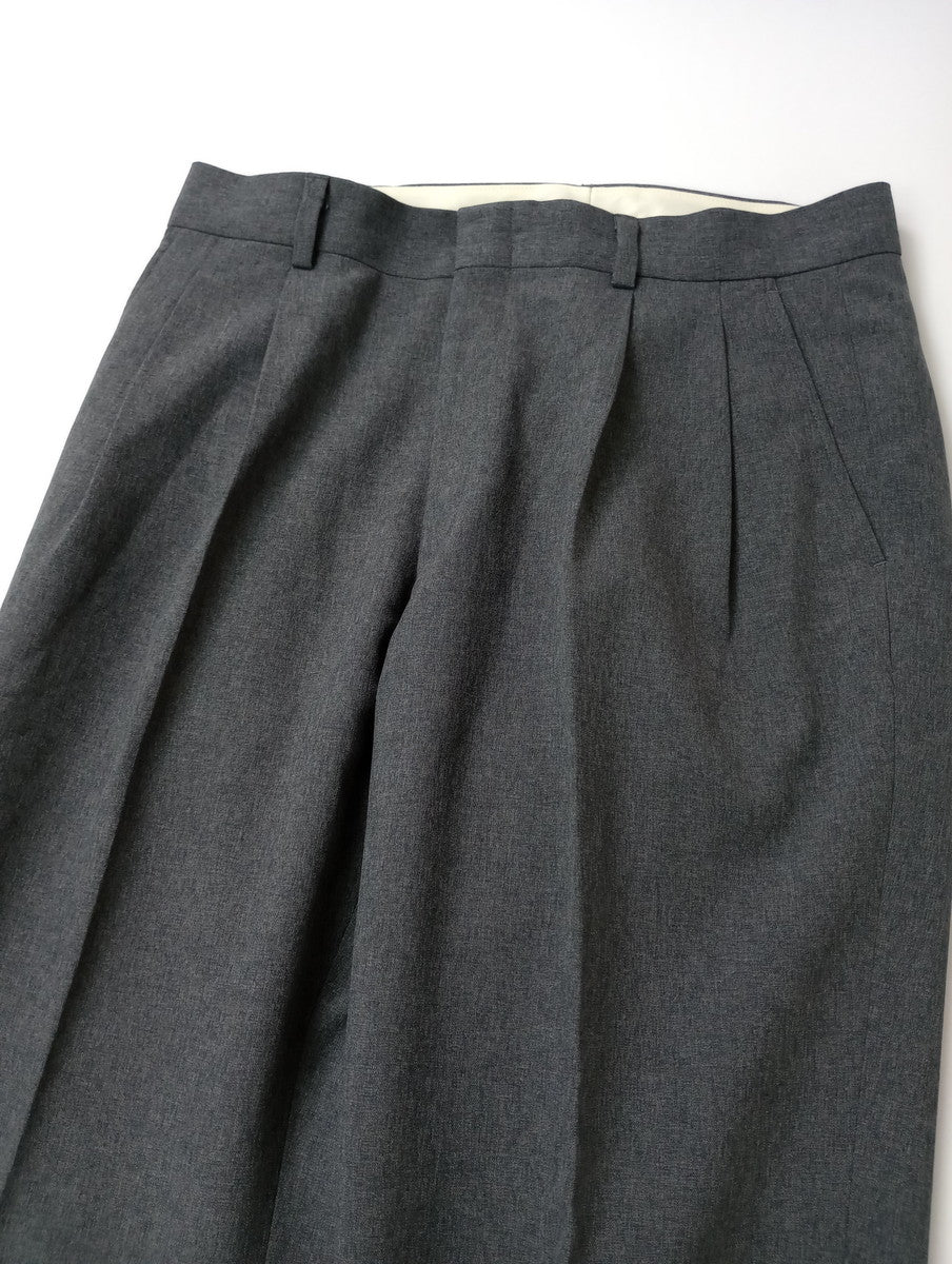 THE SHINZONE ザ シンゾーン CHRYSLER PANTS センター プレス クライスラーパンツ グレー 34【中古】