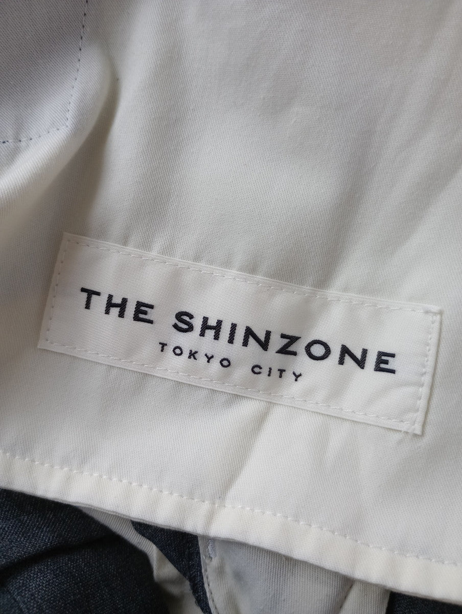 THE SHINZONE ザ シンゾーン CHRYSLER PANTS センター プレス クライスラーパンツ グレー 34【中古】