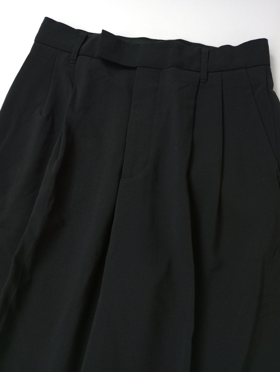 JOURNAL STANDARD L'ESSAGE ジャーナルスタンダード レサージュ POLY/VIS 2タック スラックスパンツ 38  【中古】
