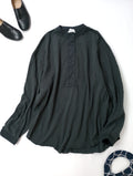 THE SHINZONE ザ シンゾーン MILITALY HENLEY PULLOVER ミリタリーヘンリープルオーバー 長袖 トップス 【中古】