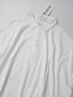 新品  AMERICANA アメリカーナ ポロカラーノースリーブ Tシャツ  トップス 白 (12M＋1135)