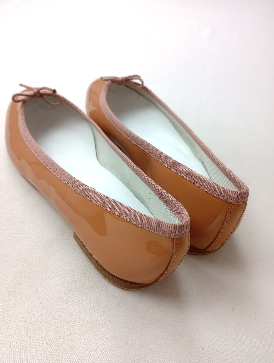 新品 repetto レペット バレエシューズ フラット パンプス 靴 くすみピンク 37