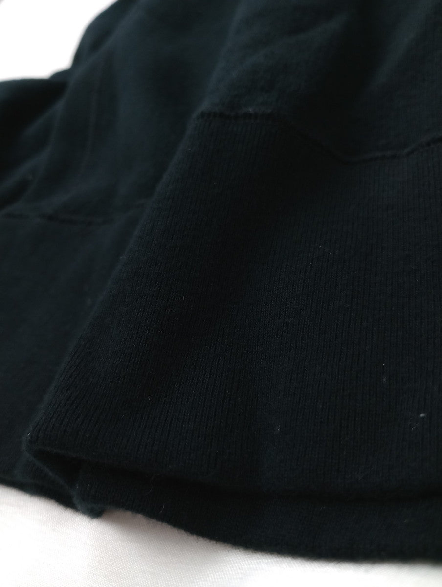 R&D.M.Co- オールドマンズテーラー CREW NECK SWEAT SHIRT クルーネックスウェットシャツ プルオーバー 裏起毛 長袖 トップス 黒 ブラック 【中古】
