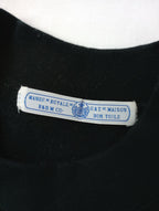 R&D.M.Co- オールドマンズテーラー CREW NECK SWEAT SHIRT クルーネックスウェットシャツ プルオーバー 裏起毛 長袖 トップス 黒 ブラック 【中古】