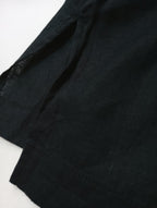 kagure かぐれ アーバンリサーチ リネン 麻 100％ スクエアワンピース ロング 黒 ブラック 【中古】