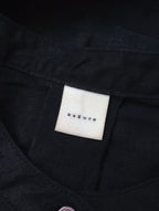 kagure かぐれ アーバンリサーチ リネン 麻 100％ スクエアワンピース ロング 黒 ブラック 【中古】