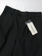 新品 THE SHINZONE シンゾーン SUMMER GABADINE HALF PANTS サマーギャバジンハーフパンツ 黒 ブラック 【中古】