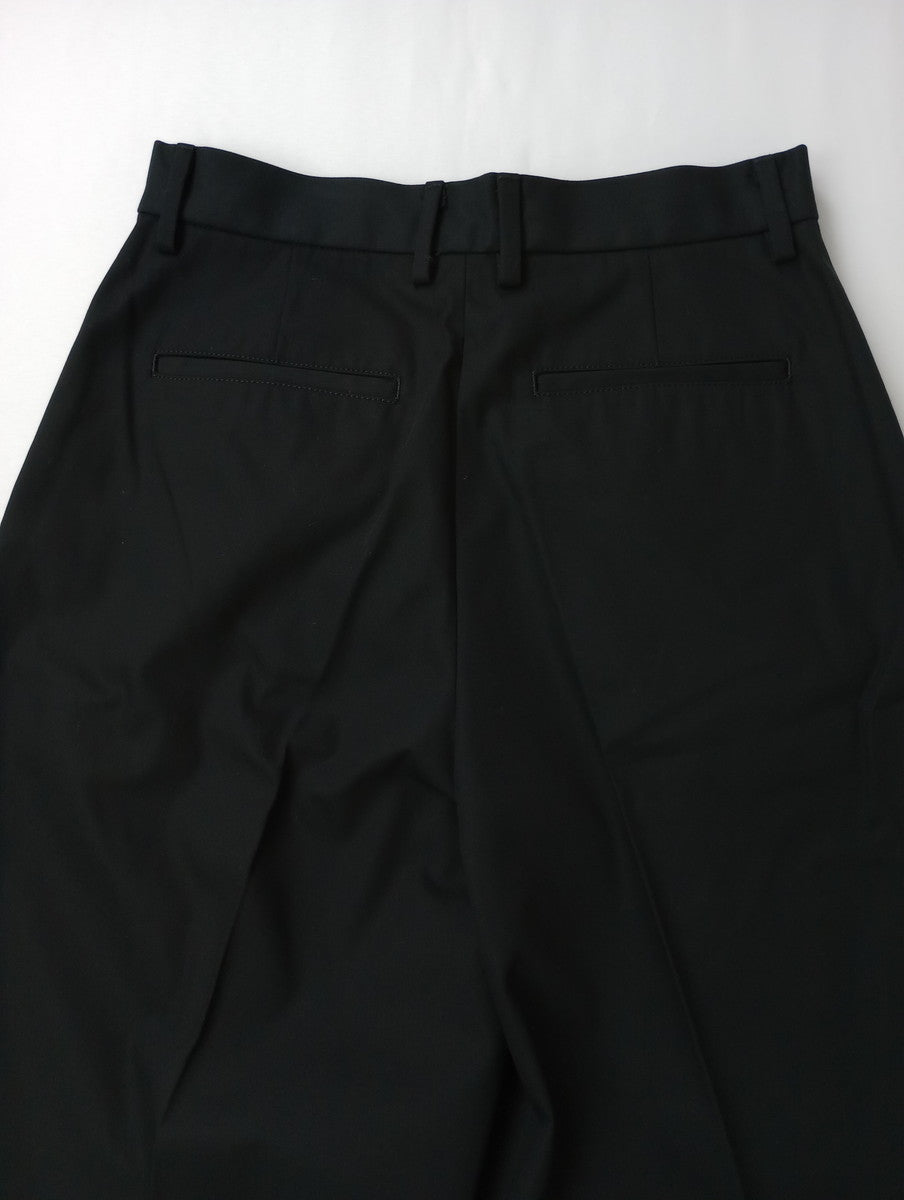 新品 THE SHINZONE シンゾーン SUMMER GABADINE HALF PANTS サマーギャバジンハーフパンツ 黒 ブラック 【中古】
