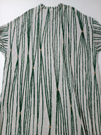 mina perhonen ミナペルホネン taba タバ カットソーワンピース ロング 36 ダークグリーン 【中古】