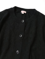 DRESSTERIOR ドレステリア オーバーラップ レース ハーフスリーブ カーディガン 羽織 黒 ブラック 38 【中古】