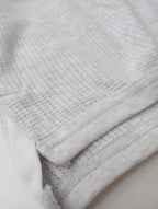 MHL. エムエイチエル マーガレットハウエル COTTON JERSEY MESH コットンジャージー メッシュ カットソー 長袖  トップス   杢グレー 2【中古】