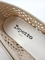 repetto レペット CENDRILLON メッシュフラット バレエシューズ 38  【中古】