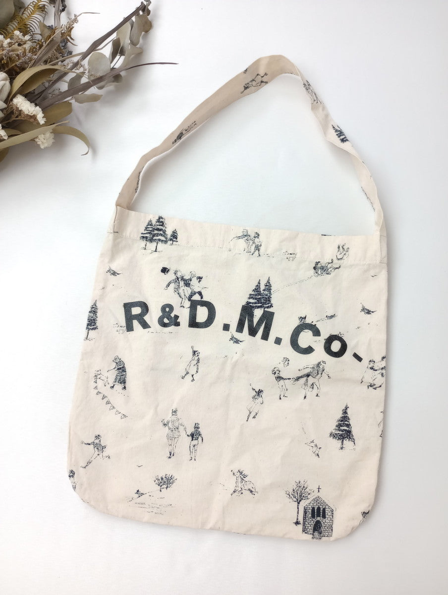 R&D.M.Co- × Ecru et pousse オールドマンズテーラー 10周年限定アイテム GOOD OLD DAYS ミニバッグ 生成り  【中古】
