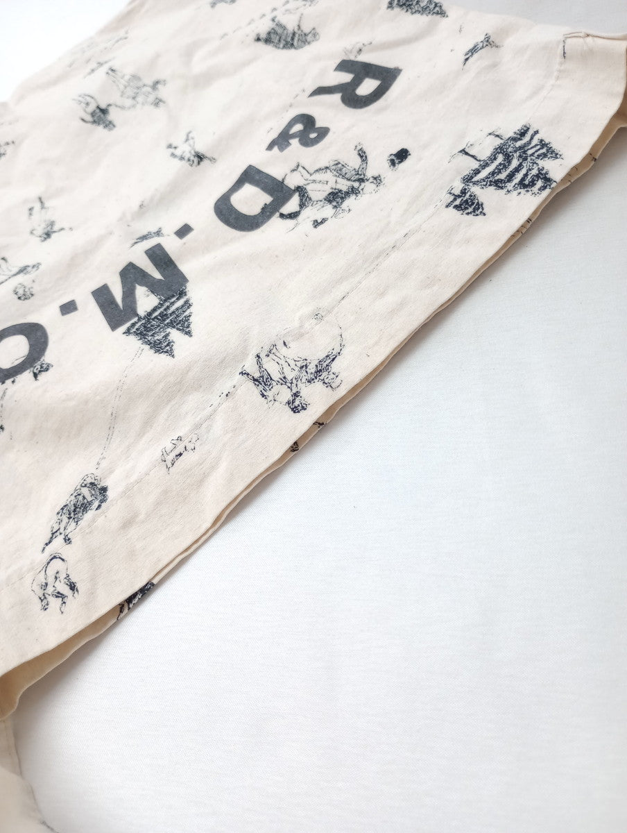 R&D.M.Co- × Ecru et pousse オールドマンズテーラー 10周年限定アイテム GOOD OLD DAYS ミニバッグ 生成り  【中古】