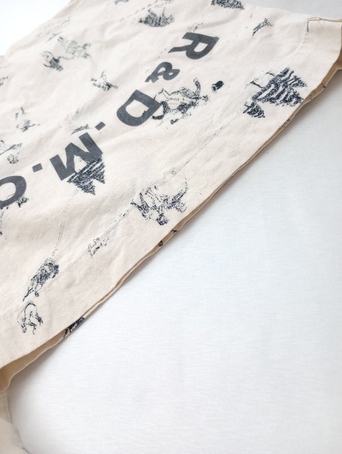 R&D.M.Co- × Ecru et pousse オールドマンズテーラー 10周年限定アイテム GOOD OLD DAYS ミニバッグ 生成り  【中古】