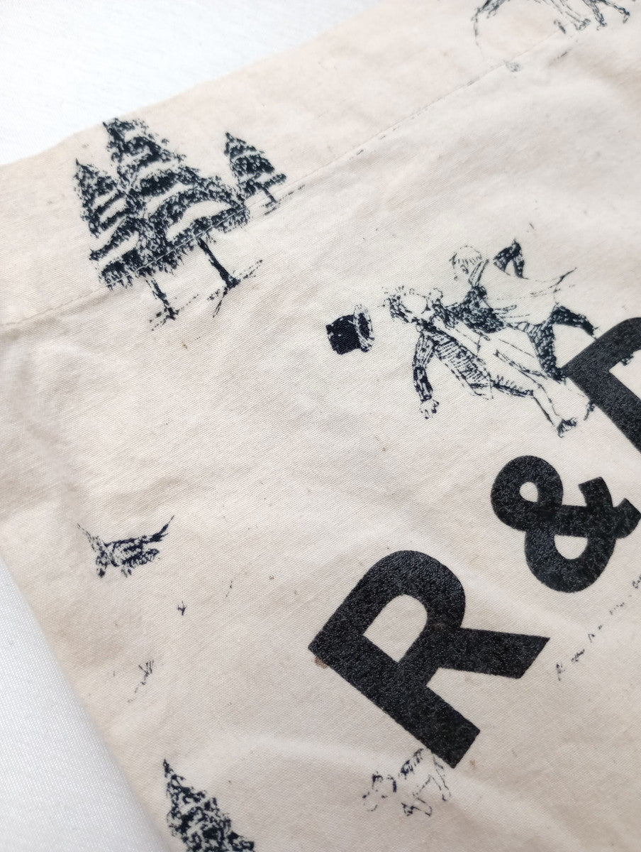 R&D.M.Co- × Ecru et pousse オールドマンズテーラー 10周年限定アイテム GOOD OLD DAYS ミニバッグ 生成り  【中古】