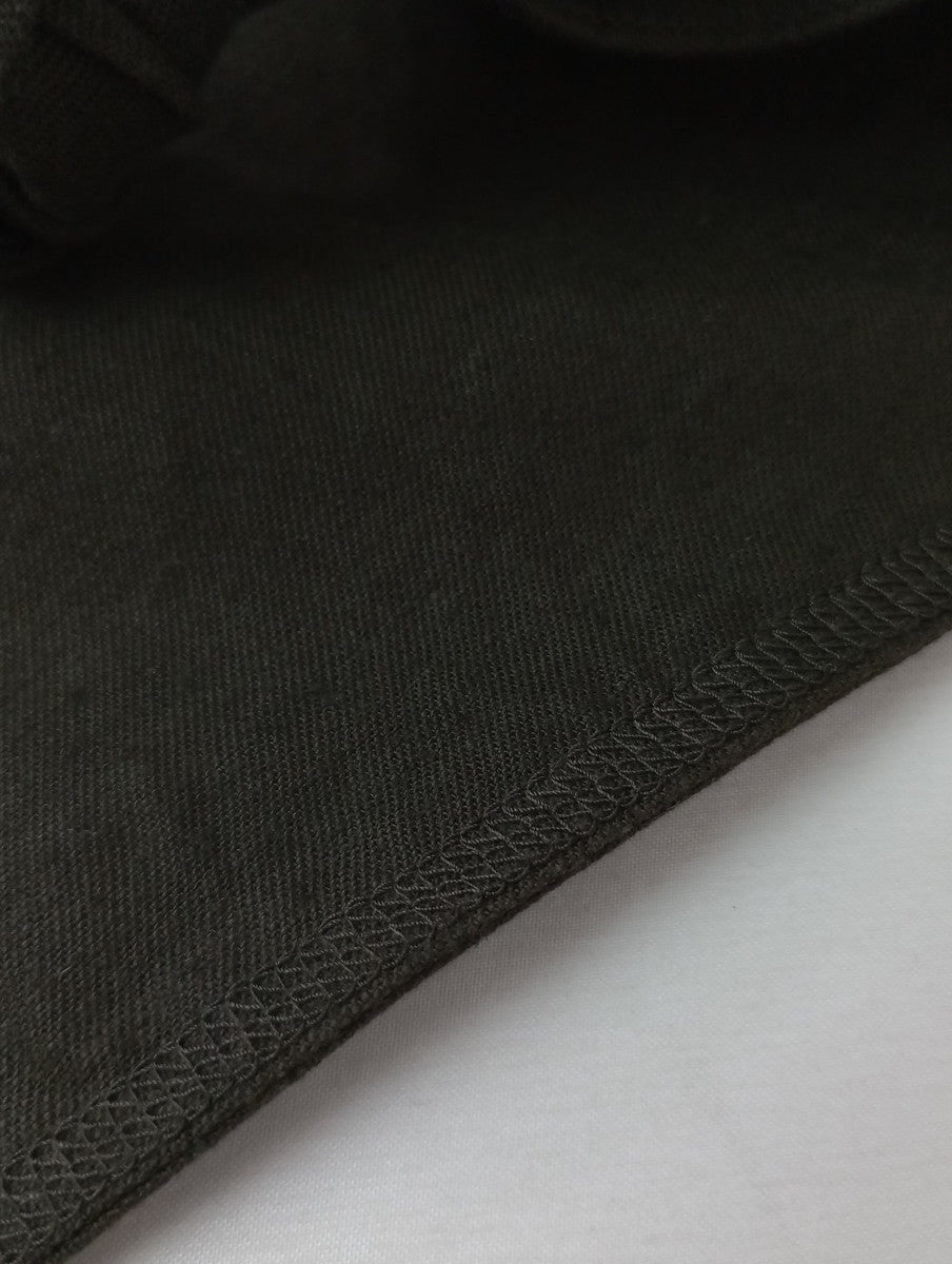 MHL  エムエイチエル   マーガレットハウエル  Cotton Hemp Twill コットンツイル ヘンプ スカーフ カーキ 【中古】