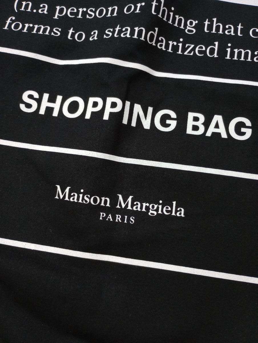 Maison Margiela メゾンマルジェラ stereotype bag トートバッグ 黒 ブラック【中古】