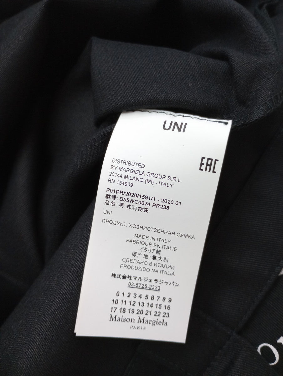 Maison Margiela メゾンマルジェラ stereotype bag トートバッグ 黒 ブラック【中古】