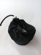 Aeta × THREE アエタ スリー COSMETIC POUCH S AT05 コスメティック ポーチ 黒 ブラック 【中古】