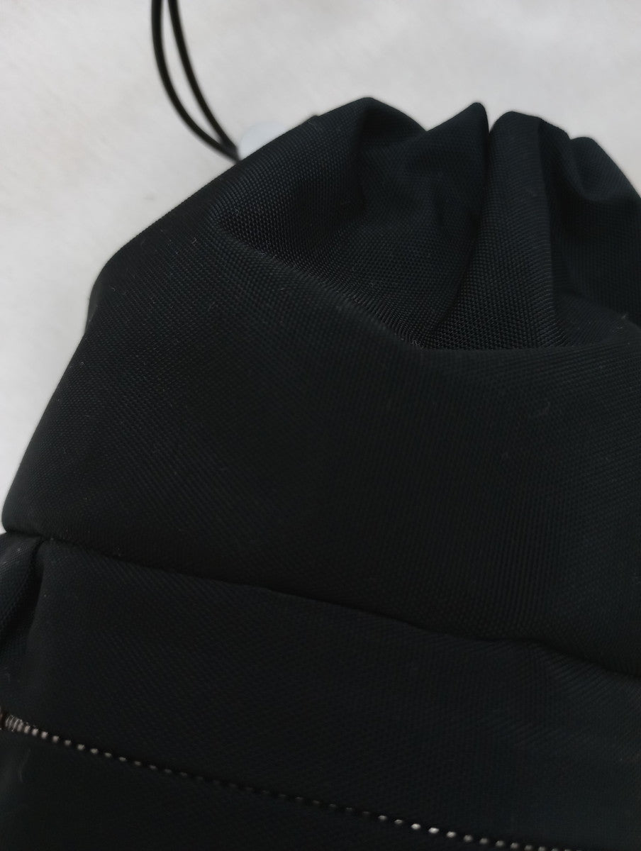 Aeta × THREE アエタ スリー COSMETIC POUCH S AT05 コスメティック ポーチ 黒 ブラック 【中古】