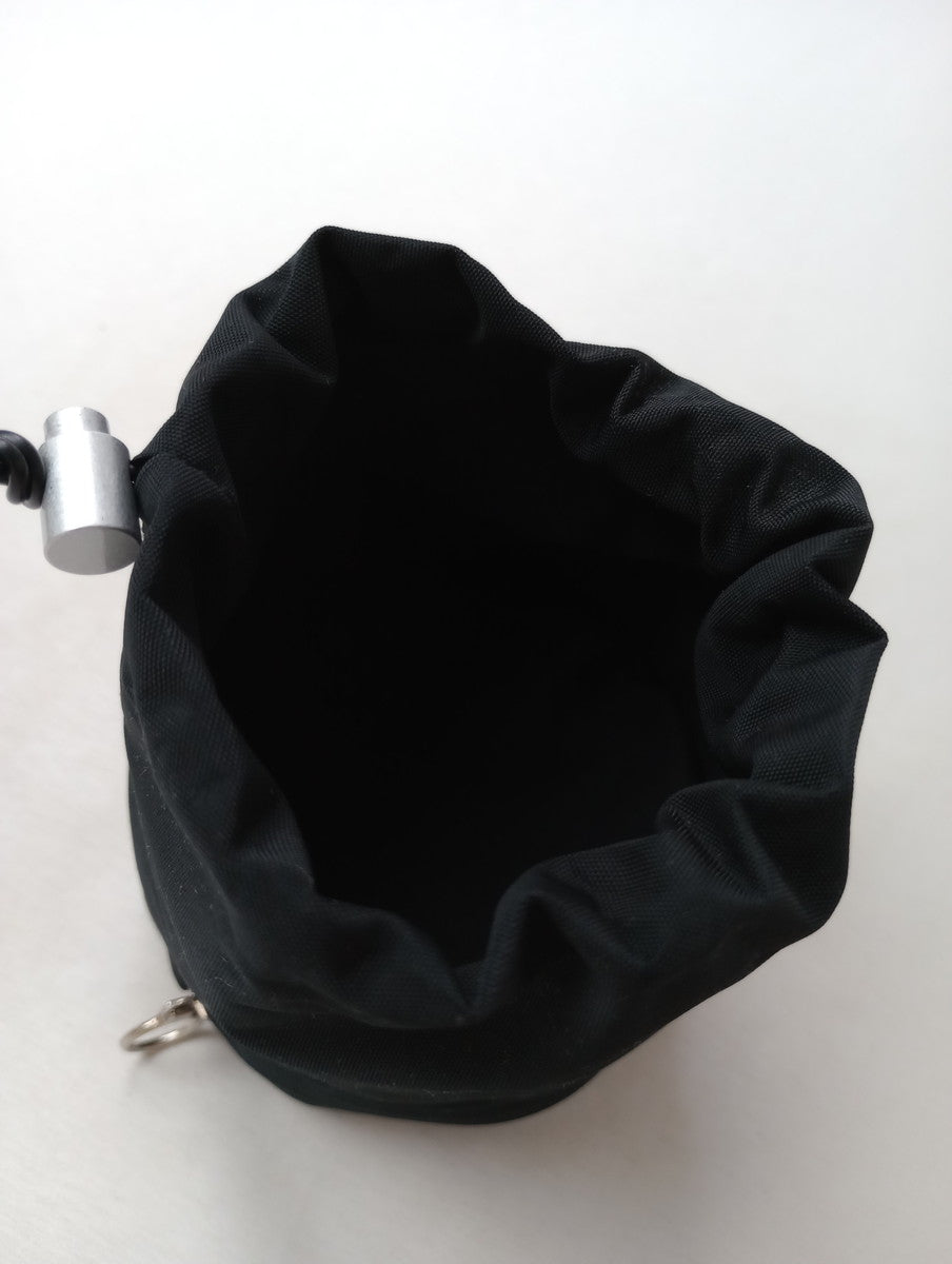 Aeta × THREE アエタ スリー COSMETIC POUCH S AT05 コスメティック ポーチ 黒 ブラック 【中古】