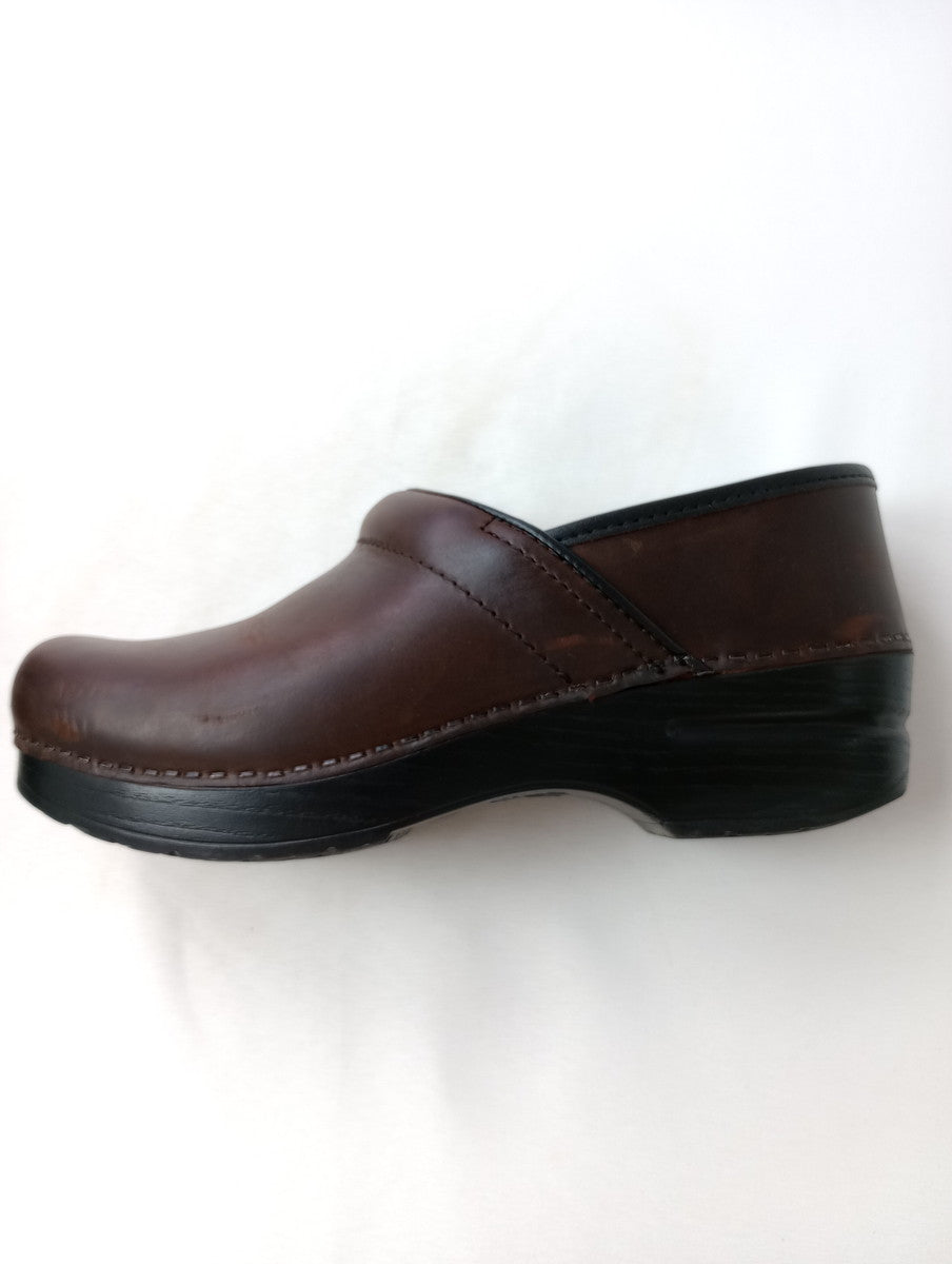 DANSKO ダンスコ プロフェッショナル シューズ 靴 ダークブラウン  37 【中古】