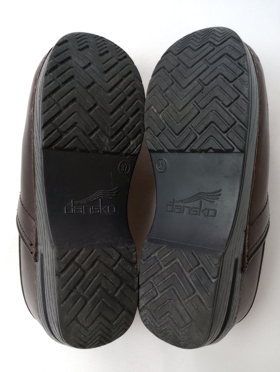 DANSKO ダンスコ プロフェッショナル シューズ 靴 ダークブラウン  37 【中古】